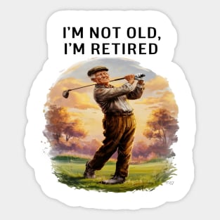 Timeless Retirement Sticker